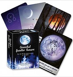 Oracolul fazelor lunare  - set de 44 de cărţi oracol şi un ghid 