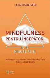 Mindfulness pentru începători în 10 minute pe zi  - momente de conştientizare pentru claritate şi calm de dimineaţa până seara 