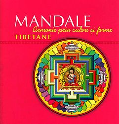 Mandale tibetane  - carte de colorat 