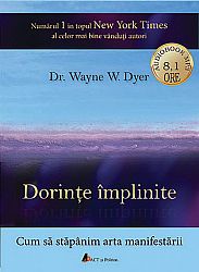 Dorinţe împlinite - CD  - cum să stăpânim arta manifestării - mp3 cu durata de 8.1 ore 