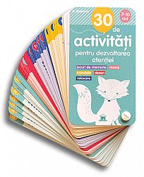 30 de activităţi pentru dezvoltarea atenţiei
