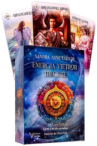 Energia vieţilor trecute  - set carte + 44 cartoline  (2)