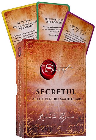 Secretul: cărţile pentru manifestare  - pachet premium cu inserţii aurii pe marginea cartolinelor şi pe faţă/verso  (2)