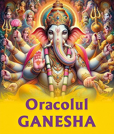Oracolul Ganesha  - broşură + set de 45 lamele 