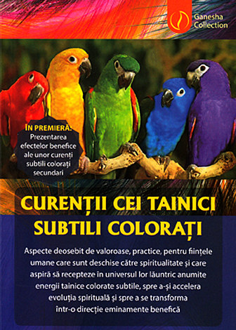 Curenţii cei tainici subtili coloraţi  - carte şi set cu 20 de culori 