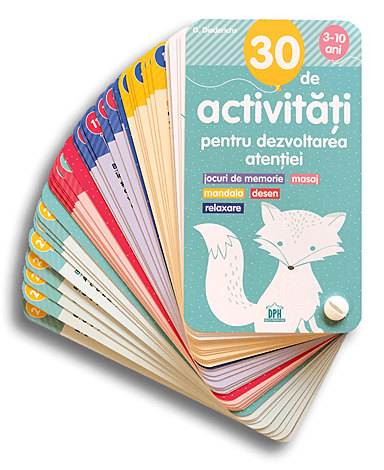 30 de activităţi pentru dezvoltarea atenţiei 
