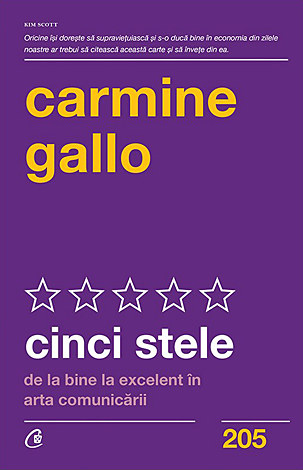 Cinci stele  - de la bine la excelent în arta comunicării 